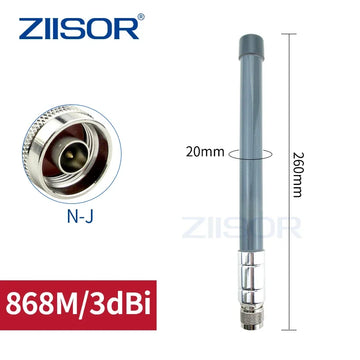 Antenna Aнтена LoRa 915MHz 868MHz for Meshtastic N Male Fiberglass LoraWAN Aerial Антена 868 МГц Для промислового IoT Apsilon