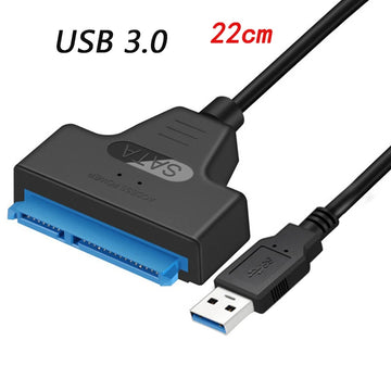 SATA to USB 3.0/2.0/Type-C Adapter Sata Cable Up To 6 Gbps Support 2.5 Inch External HDD SSD Hard Drive 22 Pin Sata III Cable Apsilon