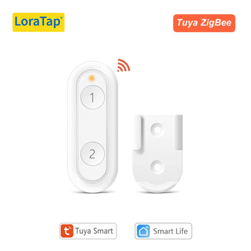 LoraTap Tuya ZigBee 1 to 6 Button Scene Switch Multiple Style Uses Smart Life App Remote Control Automation Hub Need Apsilon
