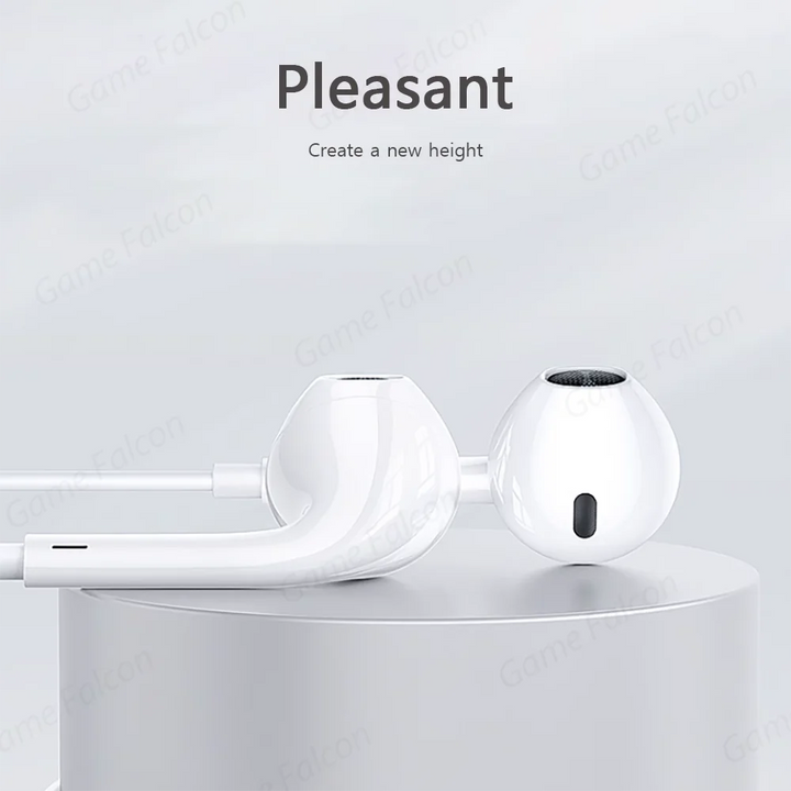 For Apple iPhone 15 14 13 Pro High-Fidelity Bluetooth Wired Headset Type-C 3.5mm Suitable For Samsung Xiaomi ipad Tablet Apsilon
