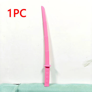 1/2/3PCS 3D Printed Gravity Straight Out Telescopic Samurai Stress Relief Toy Stretchable Cos Props Creative Folding Katana Gift Apsilon