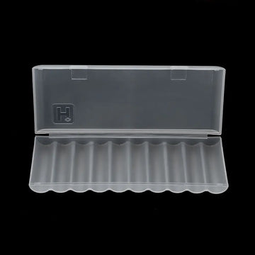 10 Slot Plastic Hard Container Case Battery Storage Box For AAA/AA/18650 Battery Organizer Accessories Apsilon