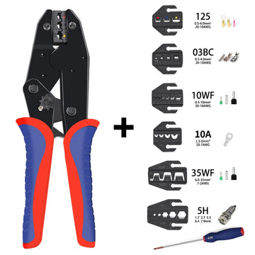 Pre Insulated Terminal Crimping Pliers Kit HS-30J HS-40J Clamp Cover/Multifunctional Brand Carbon Steel Crimping Pliers Apsilon