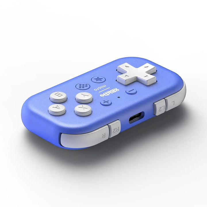 8BitDo Micro Bluetooth Gamepad Mini Game Controller for Switch, Android, and Raspberry Pi, Supports Keyboard Mode Apsilon