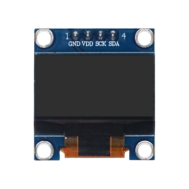 0.96 Inch OLED Display Module SSD1306 I2C IIC SPI Serial 128X64 LCD 4 Pin YellowBlue WhiteBlue for Arduino(Pin Headers Soldered) Apsilon
