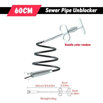 90/160/200/300cm Sewer Pipe Unblocker Snake Spring Pipe Dredging Tool Kitchen Bathroom Sewer Cleaning Tool Kitchen Accessories Apsilon