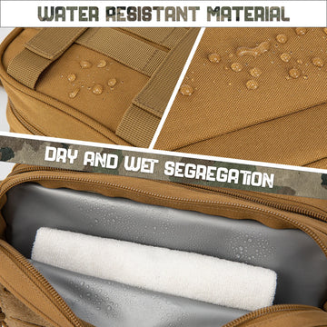 Tactical Toiletry Bag For Men/women Hygiene Bag Tool Molle Pouches Small Hanging Dopp Kit Mens Shaving Kit Travel shower Bag Apsilon