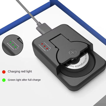 Button Battery Charger With LED Indicator Portable Charger Universal For LIR2016 LIR2025 LIR2032 Accessories Apsilon