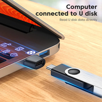 1/3/5pcs USB To Type C OTG Adapter USB C Male To USB Type-c Female Converter For Macbook Xiaomi Samsung S21 USBC OTG Connector Apsilon