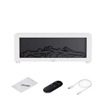 Air Humidifier Essential Oils Humidifiers Home Aroma Humidifier Flame Automatic Fragrance Diffuser With LED Light Remote Control Apsilon