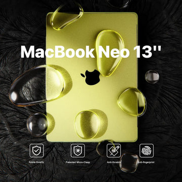 Laptop Case For MacBook Neo Case 13 inch 2026 100% Match Official Color Plastic Matte Hard Shell Case for A3404 Apsilon