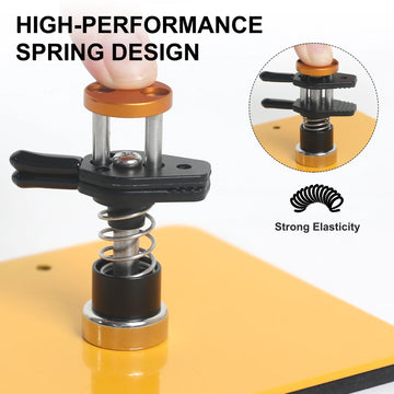 NEWACALOX Magnetic Helping Hand Soldering Third Hand Tool with Alligator Clips Flexible Metal Arms Electronic Repair Tool Apsilon