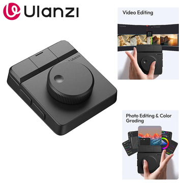 Ulanzi D100H Dial Creative Controller Video Editing Assistant for Youtube Tiktok PR PS Support Bluetooth Key Production Console Apsilon