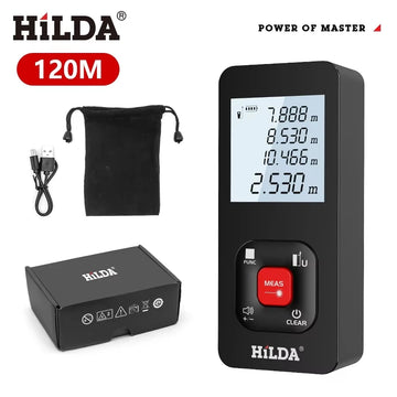 HAUPTSON 70/100M Laser Rangefinder Distance Meter Rangefinder Laser Tape Range Finder Building Apsilon