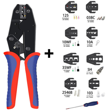 Pre Insulated Terminal Crimping Pliers Kit HS-30J HS-40J Clamp Cover/Multifunctional Brand Carbon Steel Crimping Pliers Apsilon