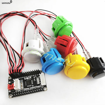 Arcade Joystick Copy Sanwa Neo Geo Arcade Game Diy Kit Raspberry Pi XBOX360 Android PS3 In 1 Usb Controller Zero Delay Board Apsilon