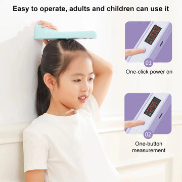 Ultrasonic Digital Height Measuring Ruler High Accuracy Portable Height Measuring Device Electronic Height Ruler for Children Apsilon