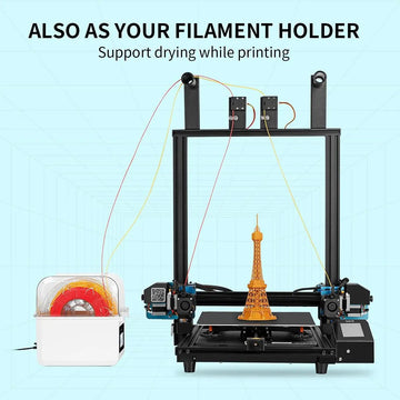 Sovol Filament Dryer 2023, SH01 Filament Dehydrator 3D Printer Spool Holder with Upgraded Fan, Dry Box for Keeping Filament Dry Apsilon