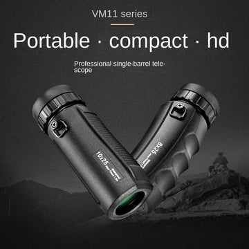 Powerful Mini 8X25 10X25 Monocular Telescope HD Portable IPX7 Waterproof SMC Coated Outdoor Pocket Compact Binocular For Tourism Apsilon