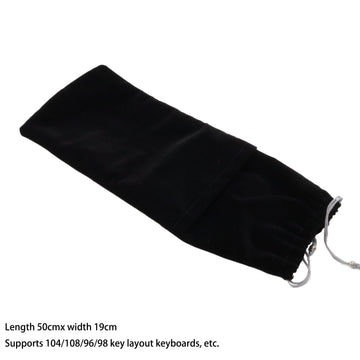 Keyboard Storage Bag Dustproof Storage Case 61/64 Keys 68 Keys /75 /87 Keys /98/108 Keys Mechanical Keyboard Protection Cover Apsilon