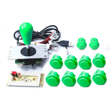 Copy SANWA Game Machine Arcade Console DIY Kit 8 Way Joystick Push Buttons For PC Raspberry Pi Zero Delay USB Board Controller Apsilon
