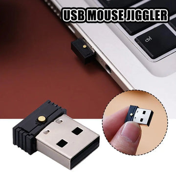 USB Undetectable Automatic Computer Mouse Computer Movement Jiggler Keeps Simulate Mouse Awake Mover Shaker Apsilon