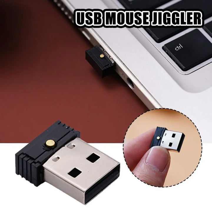 USB Undetectable Automatic Computer Mouse Computer Movement Jiggler Keeps Simulate Mouse Awake Mover Shaker Apsilon