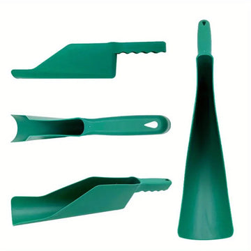 1pc, Gutter Getter Scoop Cleaning Roof Tool Flex Fit Dirt Debris Remove Multi Use Eaves Garden Leaf Gutter Spoon Shovel Supplies Apsilon