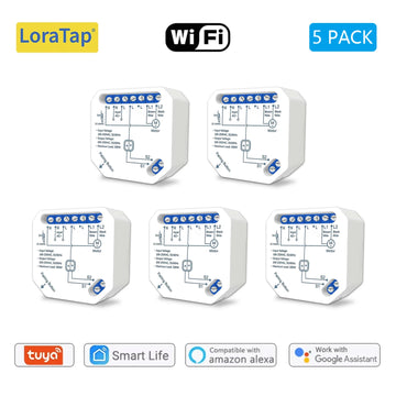 Tuya Smart Life WiFi Curtains Switch Connected Roller Shutters Control Blinds Motor Google Home Alexa Electric Window LoraTap Apsilon