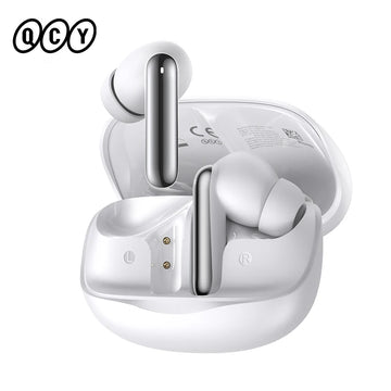 QCY Melobuds N50 ANC Bluetooth 5.4 Wireless Earphones Active Noise Cancellation 6 Mics Clear Call Earbuds Multipoint Connection Apsilon