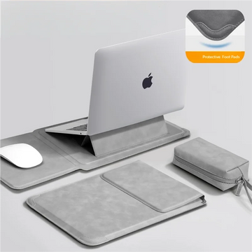 Laptop Sleeve Case 13 14 15 15.6 16Inch For Huawei HP DELL Bag For Macbook Air Pro 13 13.6 M4 Notebook Case with stand Men Women Apsilon