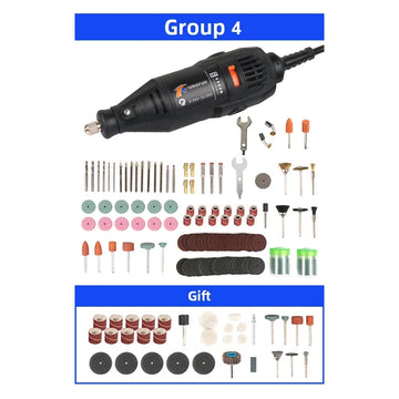 220V Mini Electric Drill Engraver Electric Drilling Machine For Rotary Tools Mini Dremel Tool With Power Tools Accessories Apsilon