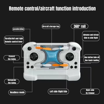 Drone Mini Remote Control Aircraft New Children's Toy Micro Aircraft Fixed Height Quadcopter Apsilon