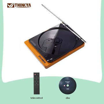 Wooden HIFI CD Player Bluetooth 5.1 Digital Optical Output USB Lossless Playback Wooden CD Music Player Infrared Remote Control Apsilon