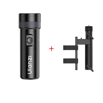 Ulanzi LM01 RGB 10W Photography Flashlight 4-Color Dimming Videography Flash Led Light 7500mAh with 1/4" Screw 20 Gobo Live Vlog Apsilon