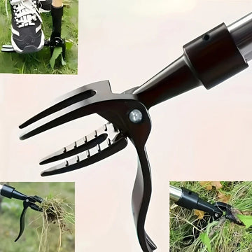 1pc 4-Claw Weed Tool Head - Professional Root Extractor for Tough Garden Weeds, Ergonomic Yard Maintenance Solution Apsilon