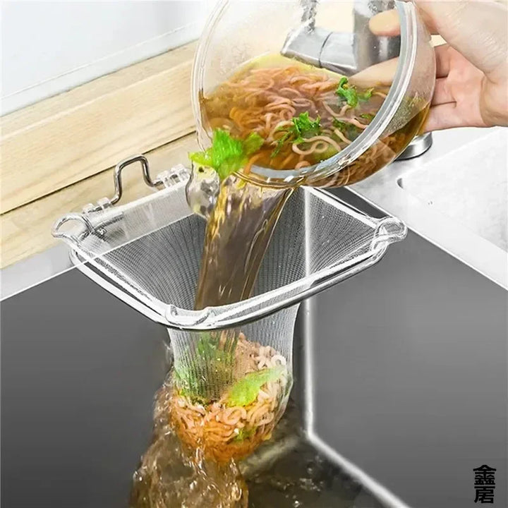 1/ 50Pcs Disposable Kitchen Sink FilterMesh Sewer Garbage Filter Meal Residue Pool Mesh Bag Drainage Screen Sink Garbage Net