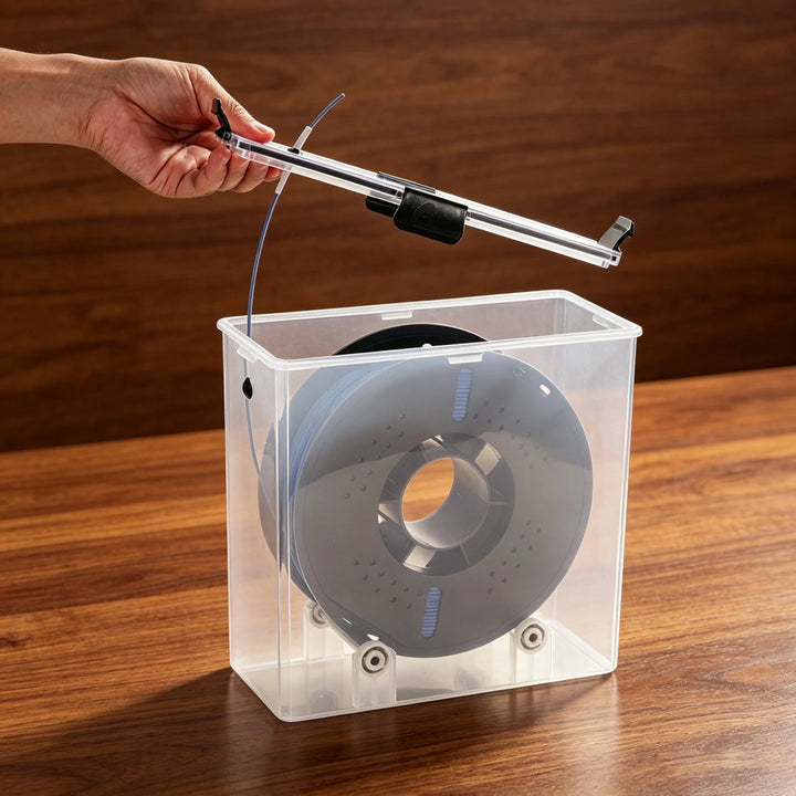 1KG PLA Filament Dry Box with Upgrade Roller Dryer for PETG ABS TPU Dehydrator Sealed Storage Box Filament Spool Holder Apsilon