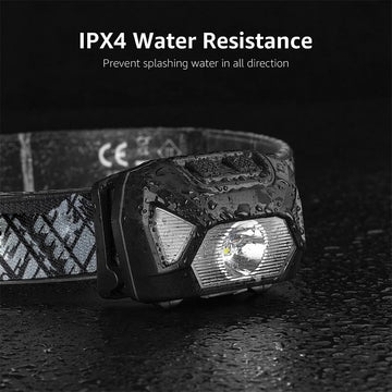 6 Modes Usb Rechargeable Headlamp IPX4 Waterproof Headlight Flashlights LED Head Lamp With Red Green Light For Outdoor Fishing Apsilon