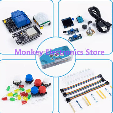 ESP32 Module Kit Starter Kit for ESP32 ESP-32S WIFI Module ESP32 WIFI Development Board Relay Display Sensor esp32 kit desenvolv Apsilon