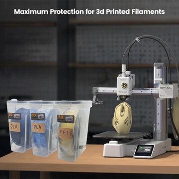 3 Pack Filament Container for 3D Printing Sealing and Protection Airtight Filament Dry Box for 1KG Spools with Desiccant Labels Apsilon