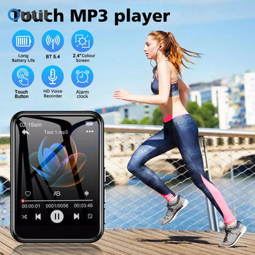 2026 New Bluetooth 5.4 Touch Screen MP3 Player HiFi Lossless Music Play Built-in Speaker 32GB Support Recording E-Book Apsilon