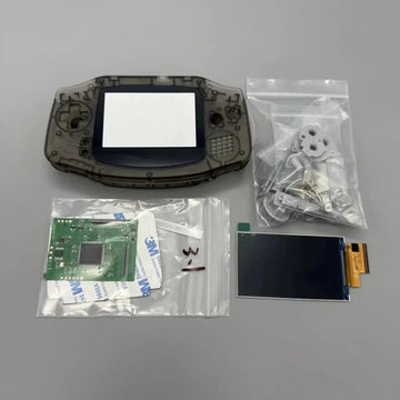 GBA IPS LCD no cut shell required easy to install 2.9 "IPS high brightness LCD and shell kit for Gameboy advance GBA Apsilon