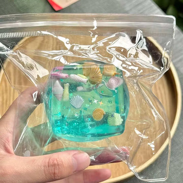 Adult Squishy Ocean Stress Balls Autism Sensory Toys for Stress And Anxiety Relief Maltose Water Ball Fidget Toys Bulk Gift Apsilon