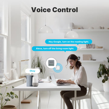 MOES Mini Smart Switch 1-4 Gang,WiFi/Zigbee DIY Module,Works with Alexa&Google Home,Timer&Voice Control,Home Automation Apsilon
