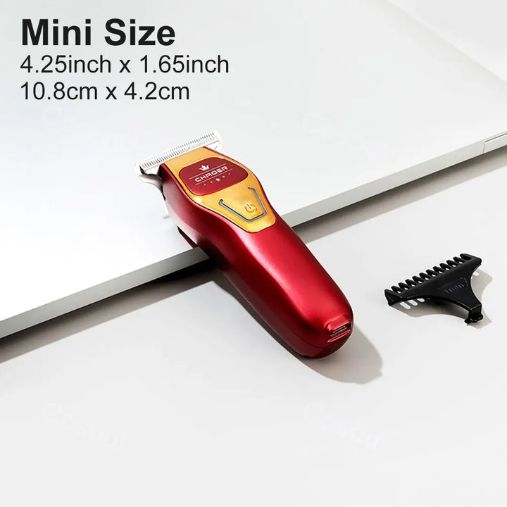 Hair Trimmer Mini Portable Electric Hair Clipper Rechargeable Small Hair Clipper Bald Head Hair Trimmer Barber Haircut Shaver