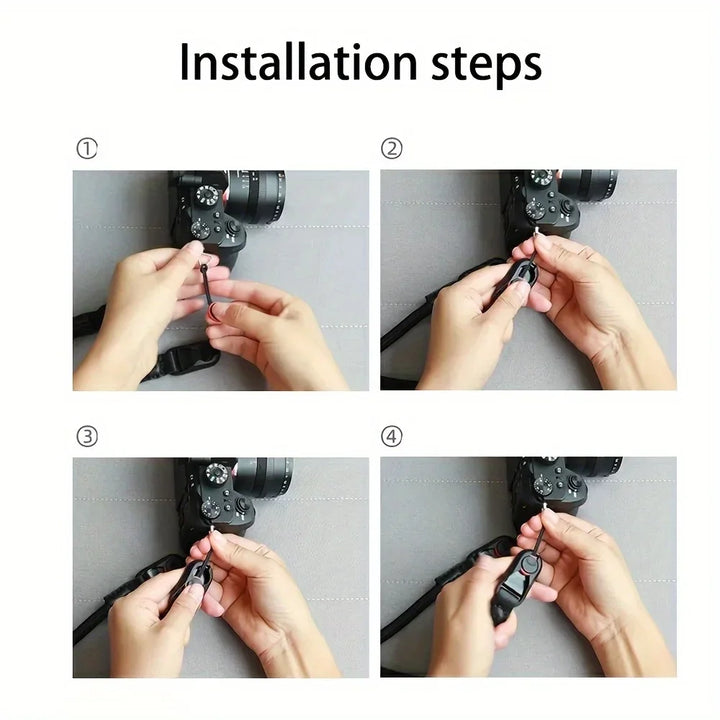Quick Release Round Rope Camera Strap Fast Detachable Shoulder Strap for DSLR Mirrorless Camera Adjustable Camera Neck Strap Apsilon