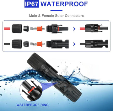 Solar Crimping Tool Set Photovoltaic Solar Connector Kit 1000V 30A Panel Solor Connectors for PV/MC Cable 2.5/4/6mm2 Apsilon