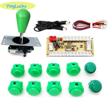 ARCADE Joystick Copy SANWA Game Machine Arcade Console DIY Kit Push Buttons For PC Raspberry Pi Zero Delay USB Board Controller Apsilon
