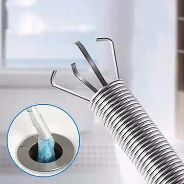 90/160/200/300cm Sewer Pipe Unblocker Snake Spring Pipe Dredging Tool Kitchen Bathroom Sewer Cleaning Tool Kitchen Accessories Apsilon